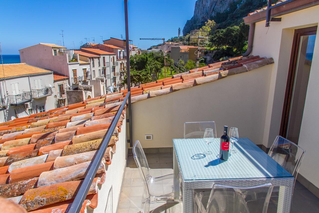 Ferienwohnung Terrazza Di Svevia Cefalù Exterior foto